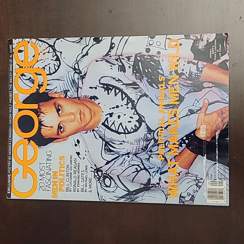 George Magazine 1998 Johnny Depp